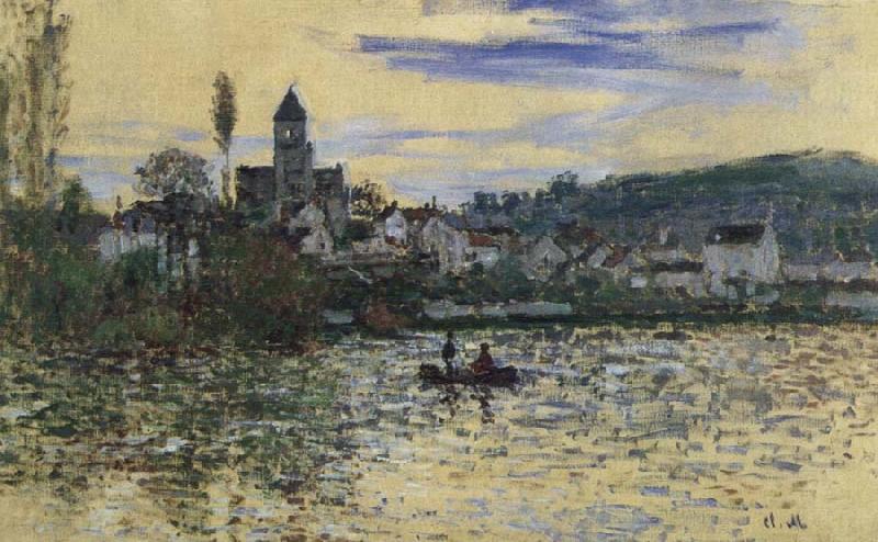 Claude Monet The Seine at Vetheuil oil painting image